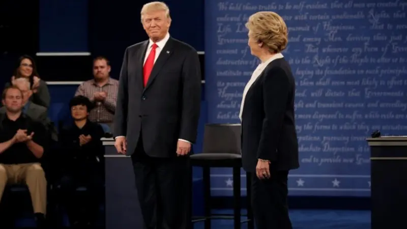 Debat kedua Hillary Clinton Vs Trump