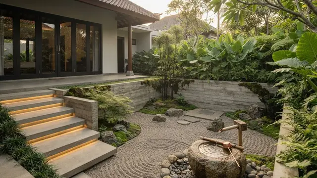 Model Sunken Garden yang Sedang Naik Daun di Pinterest