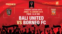 Live Streaming Indosiar Piala Presiden: Bali United Vs Borneo FC