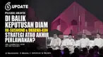 Pasangan Calon Gubernur dan Wakil Gubernur DKI Jakarta Nomor Urut 1, Ridwan Kamil-Suswono maupun pasangan calon nomor urut 3 Dharma Pongrekun-Kun Wardana tidak kunjung mengajukan gugatan sengketa hasil Pilkada DKI Jakarta Tahun 2024 ke Mahkamah Konst...