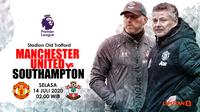 MANCHESTER UNITED VS SOUTHAMPTON  (Liputan6.com/Abdillah)