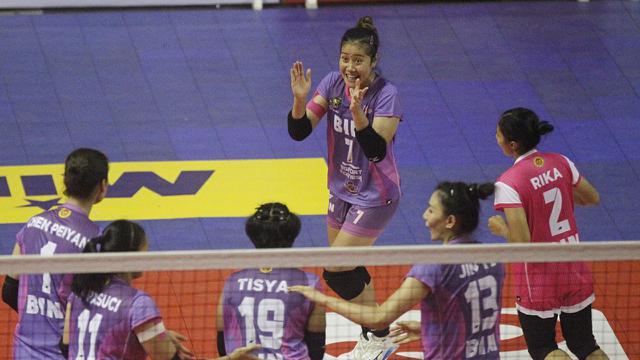Foto: Tim Putri Pertamina Fastron Juara Putaran Pertama Proliga 2023