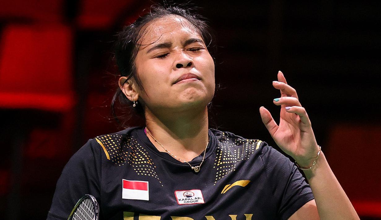 Indonesia harus menelan pil pahit usai takluk dengan skor 0-5 saat bersua Jepang pada laga penentuan juara Grup A Piala Uber 2020 di Ceres Arena, Denmark, Selasa (12/10/2021). (Badminton Photo/Yohan Nonotte)