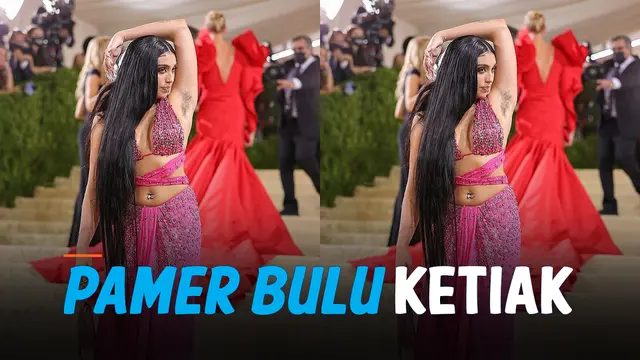 VIDEO: Lourdes Leon Tak Malu Pamer Bulu Ketiak di Met Gala 2021