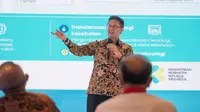 Menteri Kesehatan RI Budi Gunadi Sadikin bersama para stakeholder saat peluncuran platform SATUSEHAT di Hotel Raffless Jakarta pada Selasa, 26 Juli 2022. (Dok Kementerian Kesehatan RI)