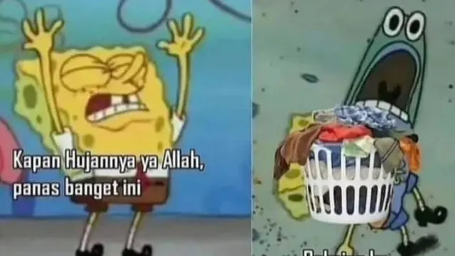 Meme Cuaca Panas Indonesia