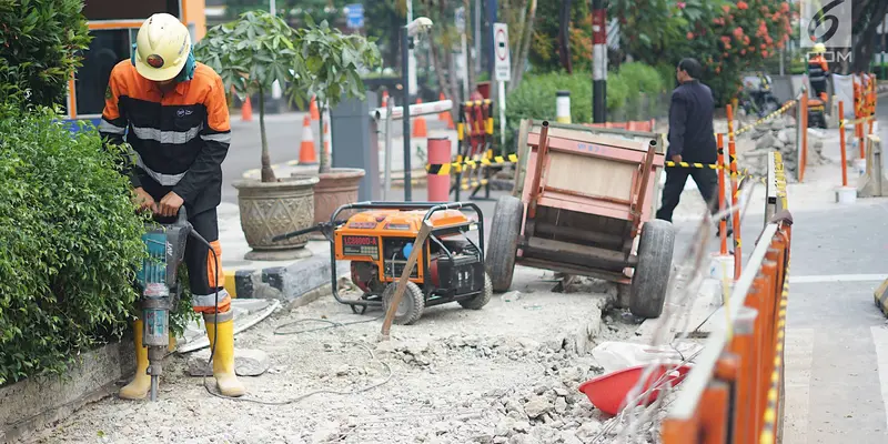 Revitalisasi Trotoar Cikini dan Kramat