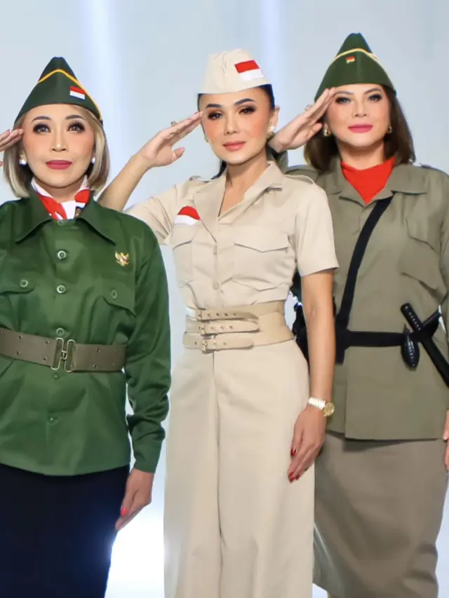 Potret Yuni Shara Kenakan Baju Ala Pejuang, Terlihat Makin Awet Muda