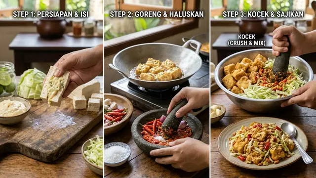 Resep Tahu Kocek Kubis (AI Generated)
