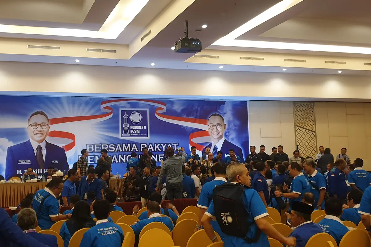 Suasana sidang Kongres V PAN sempat memanas.