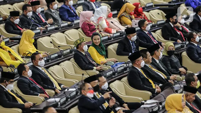 Suasana Pembukaan Masa Persidangan DPR 2022-2023