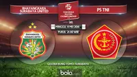 Bhayangkara Surabaya United vs PS TNI (bola.com/Rudi Riana)