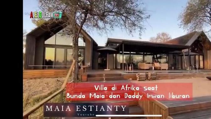 Desain vila Afrika yang diinginkan Maia Estianty untuk rumah barunya (YouTube/  Maia Aleldul TV)