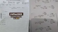 6 Jawaban Absurd Murid saat Ulangan Matematika Ini Bikin Tepuk Jidat