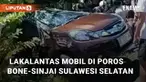 Beredar viral di sosial media kecelakaan laka lantas di Bone - Sinjai. Sebuah Honda Brio ditabrak dari belakang oleh Honda Mobilio