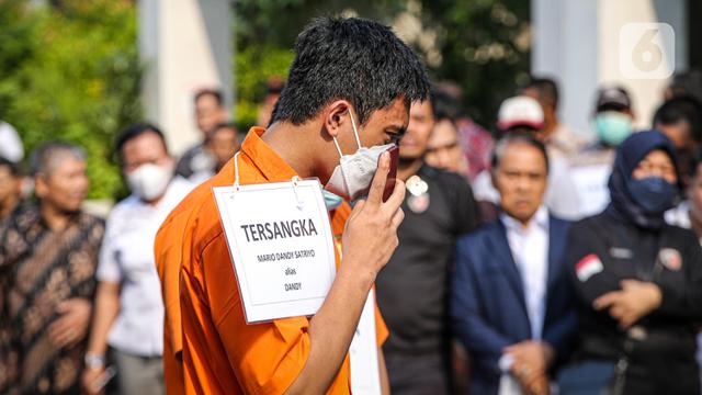 Mario Dandy dan Shane Lukas Peragakan 23 Adegan Rekonstruksi Penganiayaan David Ozora