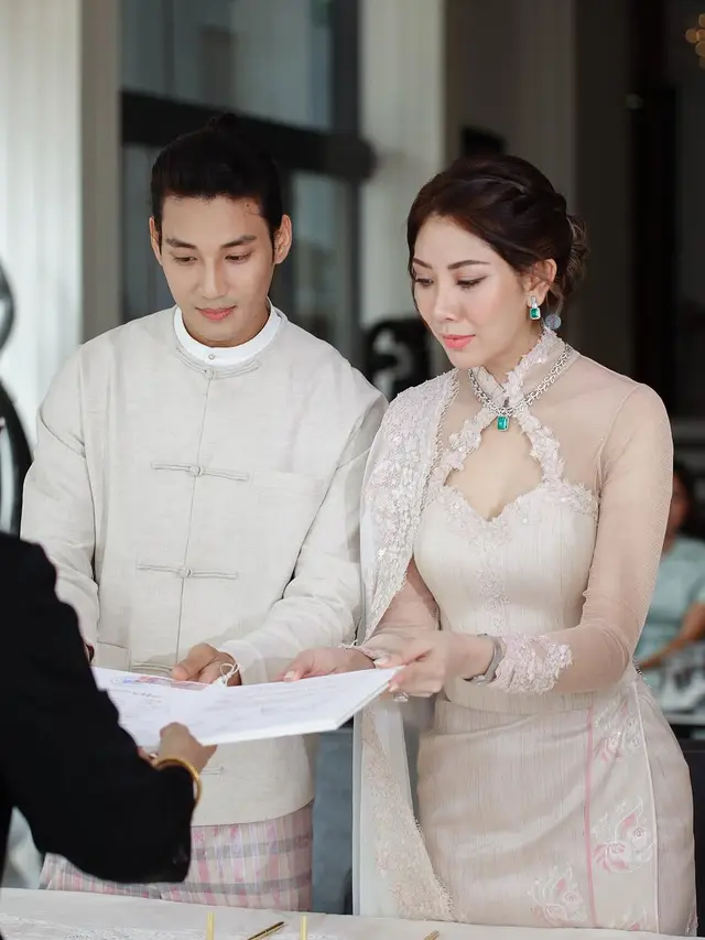 9 Potret Pernikahan Paing Takhon Eks Biksu Myanmar, Menikahi Putri Raja Minyak
