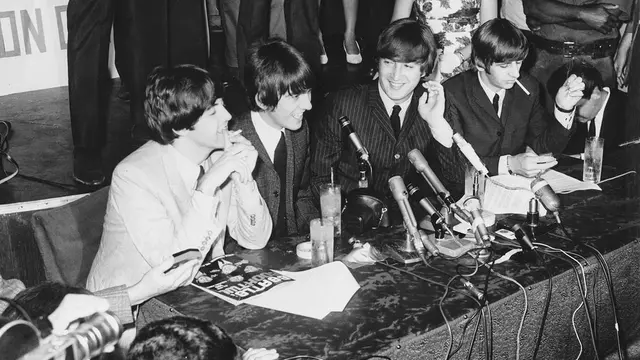 Adegan film The Beatles Eight Days a Week. (Foto: IMDb/ White Horse Pictures)