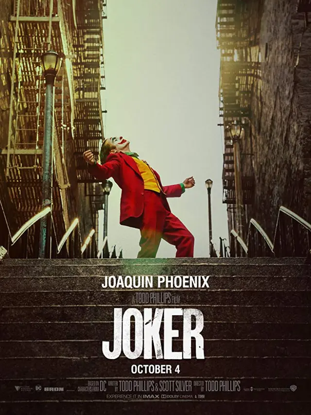 Poster film Joker. (Foto: IMDb/ Dok. Warner Bros.)