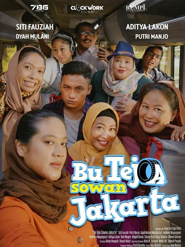 Poster film Bu Tejo Sowan Jakarta