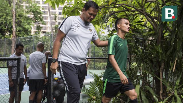 Latihan Timnas Indonesia