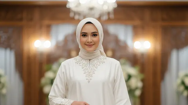 Model Baju Kurung Warna Ivory untuk Lebaran 2026