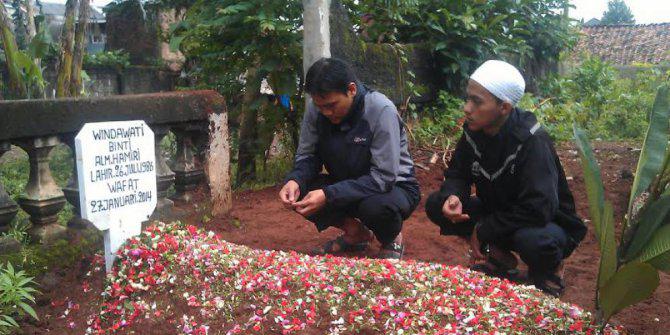 Anak Windawati baru tahu ibunya meninggal Selasa pagi | Photo copyright Merdeka.com