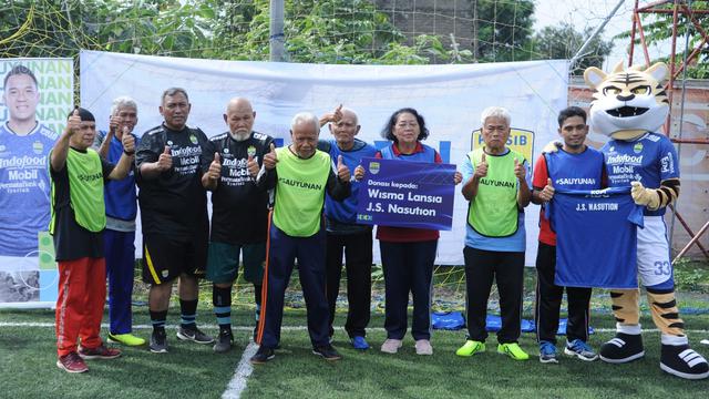 Program Sauyunan dengan Tema "Walking Football: Sepak Bola Santai U-60".
