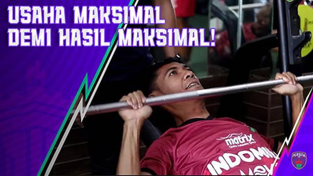 Berita video sesi latihan Persita di gym. Persita akan hadapi Bali United, Jumat (24/9/21)