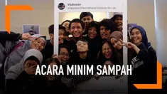 Puluhan anak-anak homeschooling atau sekolah rumah sukses mengadakan acara yang dihadiri 700-an orang tanpa menyisakan sampah plastik bekas makanan dan minuman.