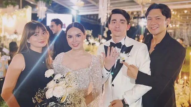 Potret Pasangan Artis di Resepsi Pernikahan Christ Laurent, Tampil Serasi