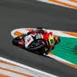 Pembalap Astra Honda Racing Team, Dimas Ekky Pratama, bersaing di papan atas klasemen FIM CEV Moto2 European Championship 2018. (dok. Astra Honda Motor)