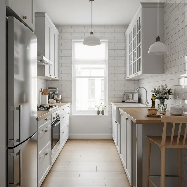 Inspirasi Dapur Budget Rp5 Juta Gaya Scandinavian di Rumah Gang Sempit