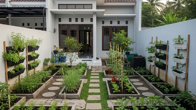 9 Model Kebun Permakultur di Rumah Sempit, Solusi Lahan Hijau