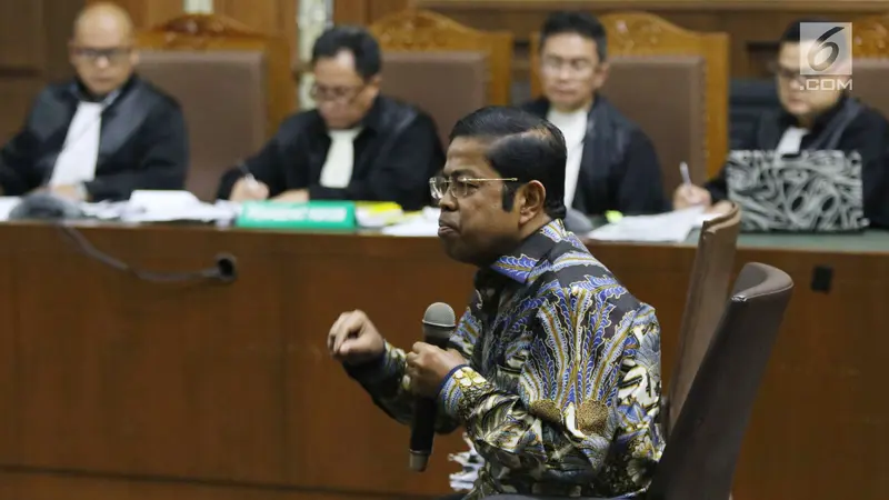 Kasus PLTU Riau-1, Idrus Marham Jalani Sidang Pemeriksaan Terdakwa