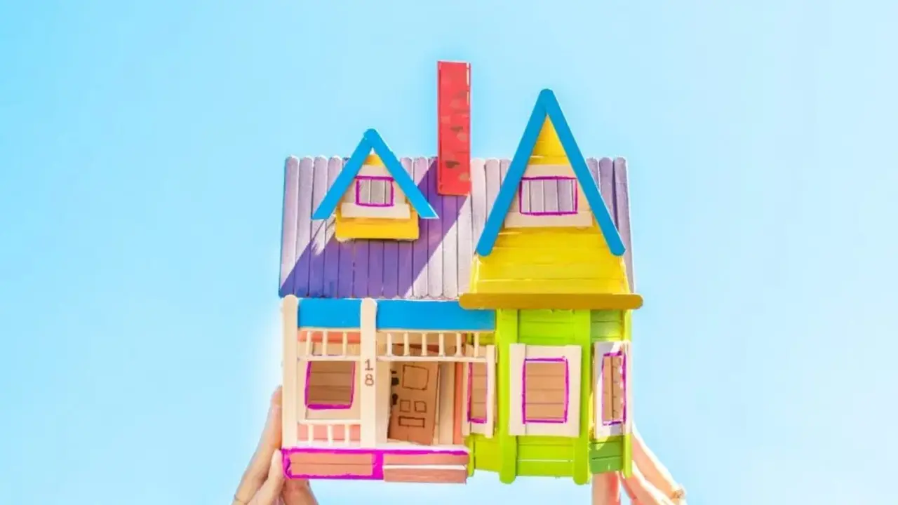Cara Membuat Rumah Dari Stik Es Krim