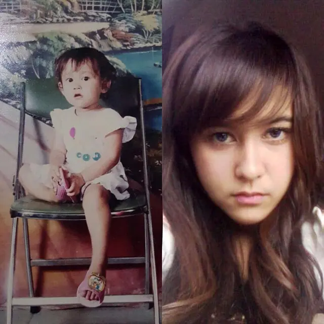 7 Potret Lawas Vicy Melanie, Waktu Kecil Imut Banget