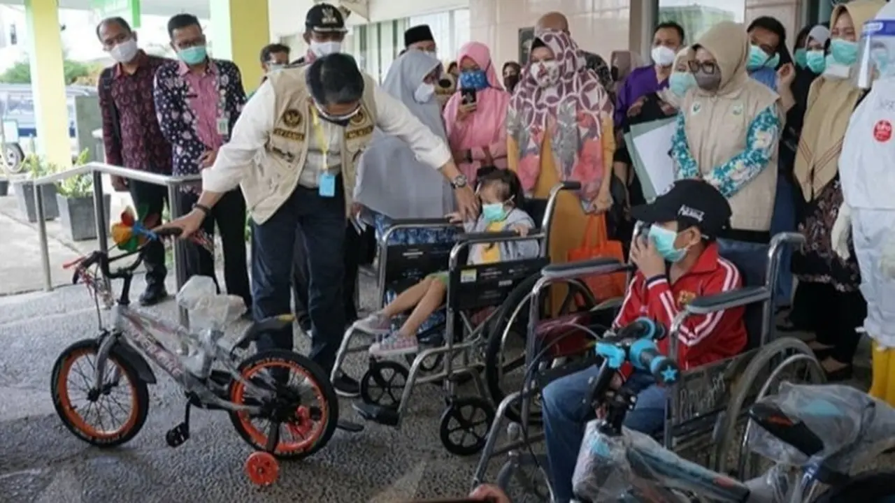 Hadiah Sepeda Pasien Sembuh Covid-19