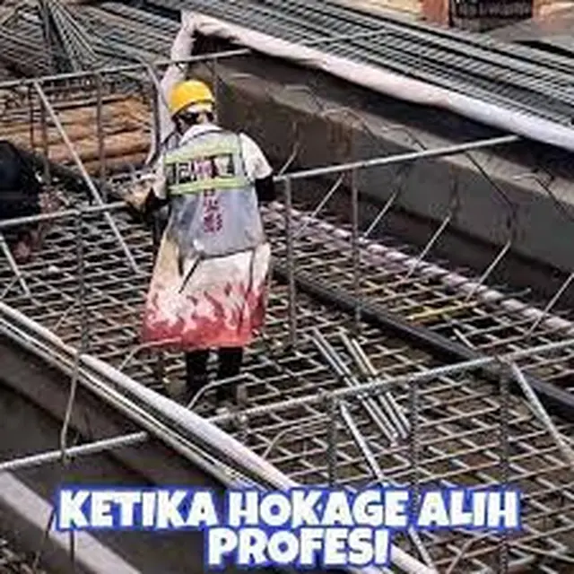 6 Kostum Kuli Bangunan saat Bekerja Ini Anti-Mainstream, Kocak