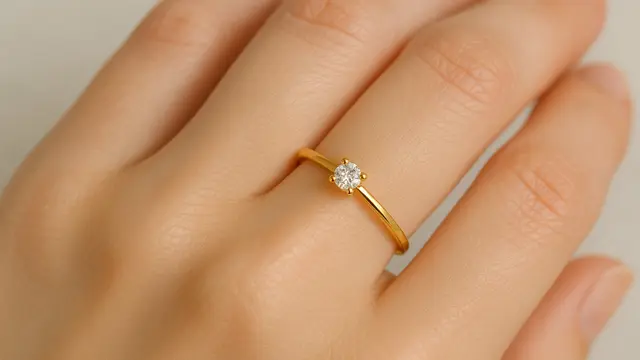Cincin Emas 1 Gram Seperti Apa/ Ilustrasi gambar oleh AI
