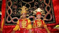 Pernnikahan suku Tidung di Kalimantan bagian utara. (Wonderlist)