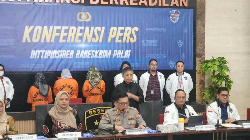 Bareskrim Polri Bongkar Kasus Eksploitasi Seksual 'Open BO' Anak di Bawah Umur