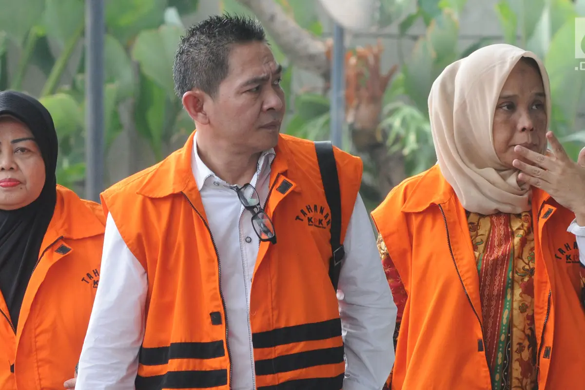Ekspresi Tiga Anggota DPRD Kota Malang Saat Kembali Diperiksa KPK