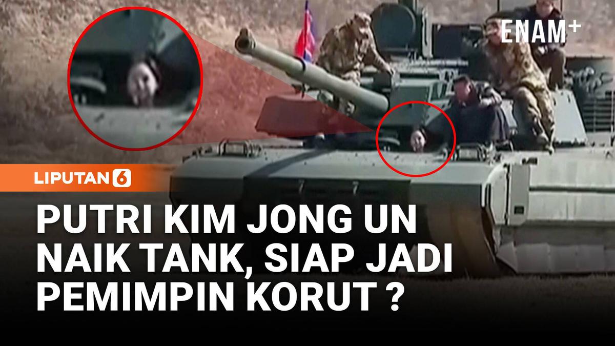 Naik Tank Bareng Kim Jong Un, Posisi Kekuasaan Kim Ju Ae Makin Menguat