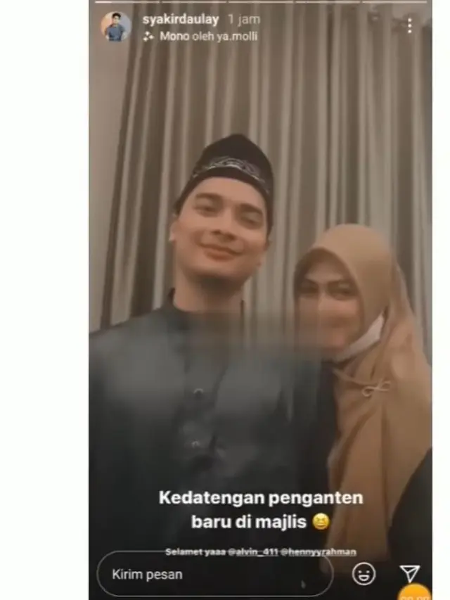 Alvin Faiz - Syakir Daulay (Foto: Instagram/@tante_rempong_officiall)