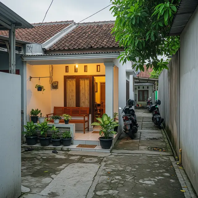 9 Model Rumah 1 Lantai Tipe 26 di Gang Sempit Tapi Nyaman, Desain Simpel Bikin Betah