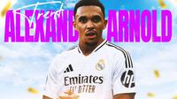 Real Madrid - Ilustrasi Trent Alexander-Arnold Ver 2 (Bola.com/Adreanus Titus)
