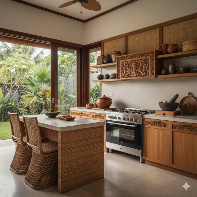 Model Dapur Bali