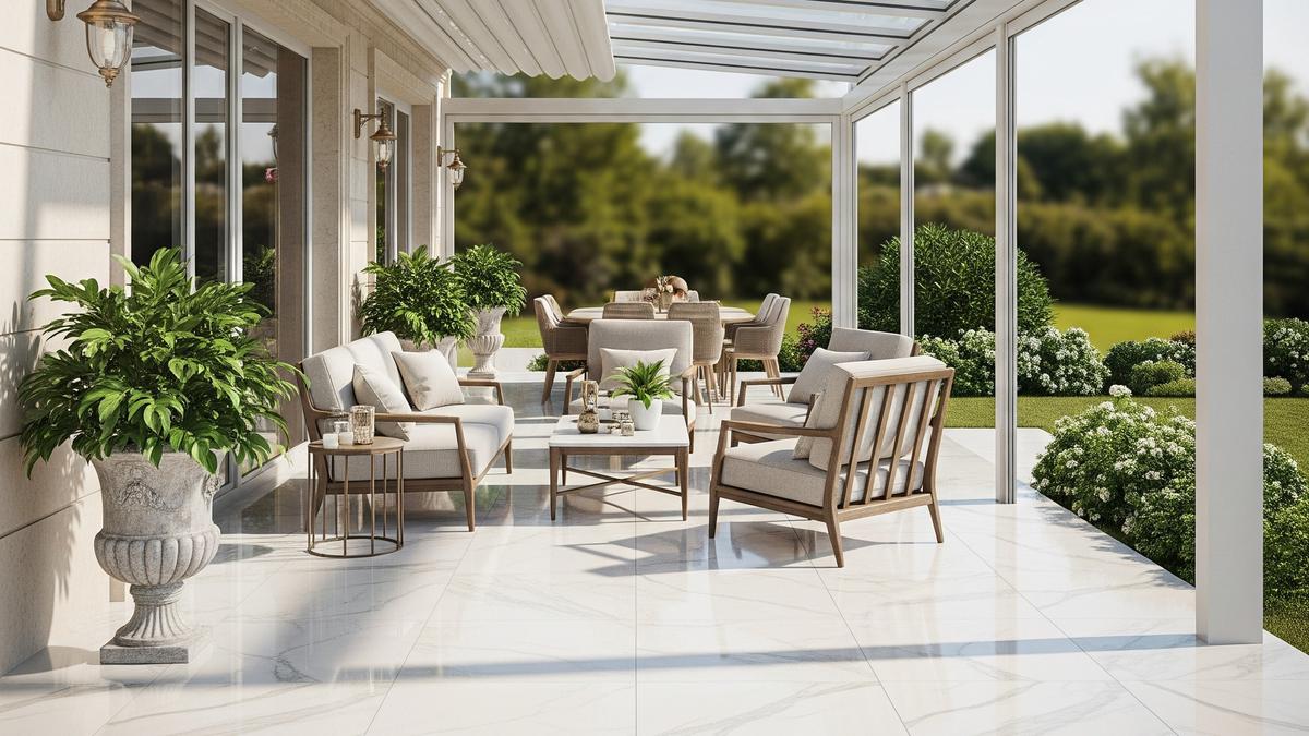 12 Model Teras Kaca yang Bikin Rumah Tampak Luas Lagi Ngetren 2025, Makin Estetik