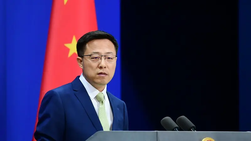Zhao Lijian, diplomat China yang disorot karena pernyataannya yang keras.